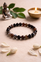 Black Agate (Sulemani Haqiq) Band Bracelet