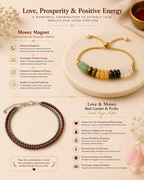 Money Magnet Rakhi and Anklet for Sisters