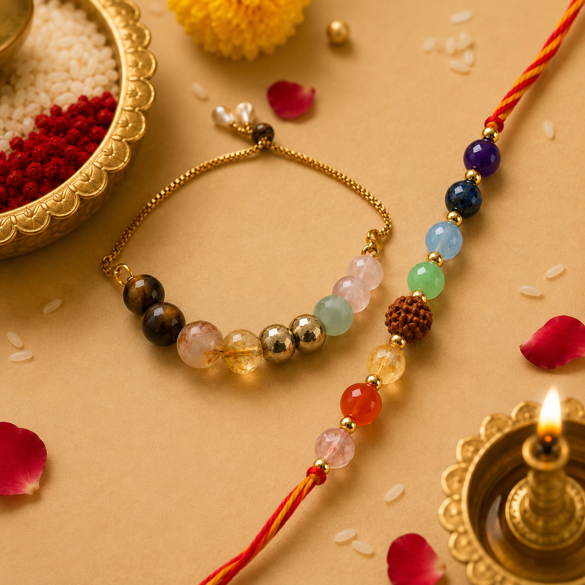 Dhan_Labh_Bracelet_and_7_Chakra_Thread Combo