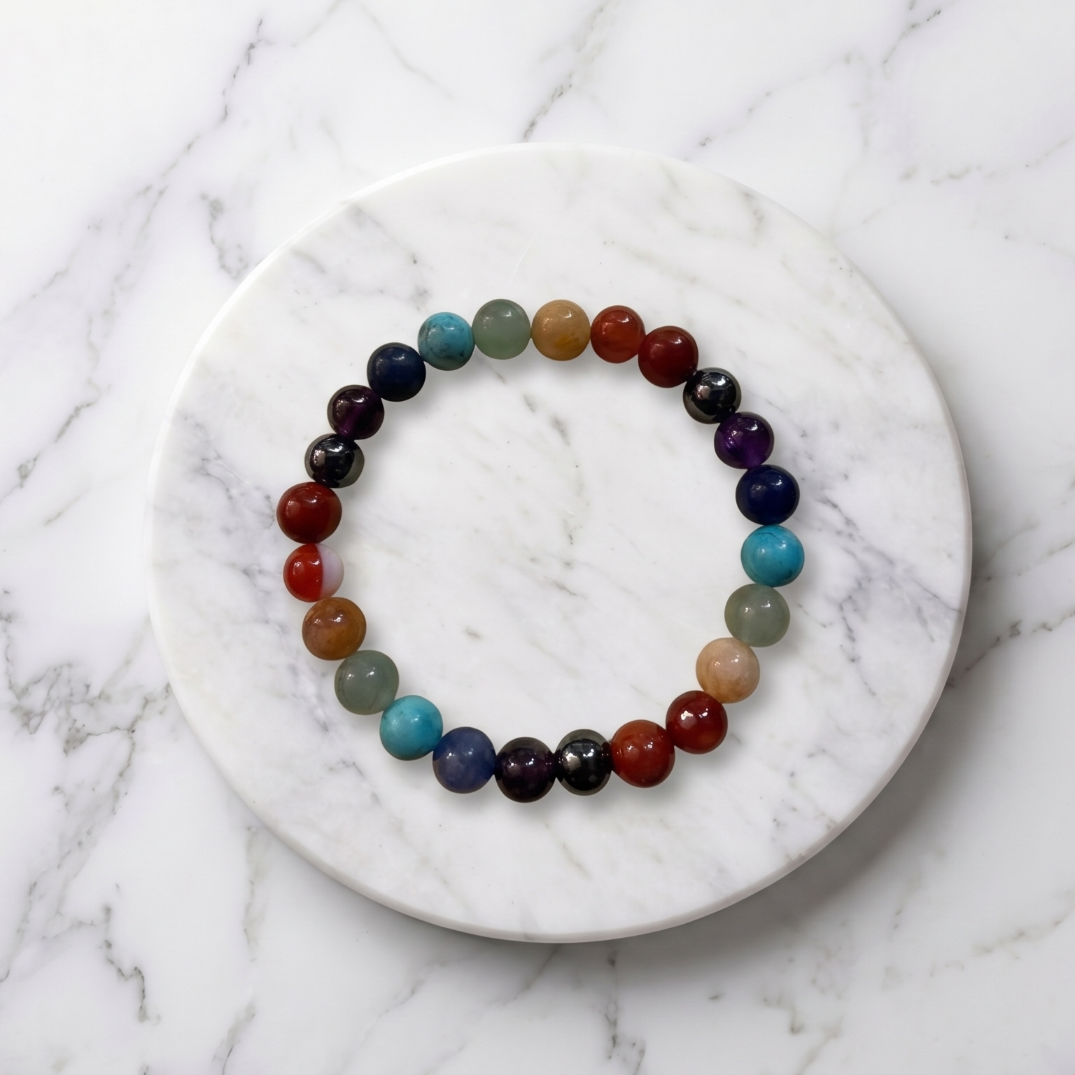 Full 7 Chakra Band Bracelet