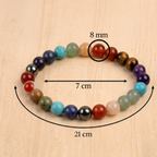 Full 7 Chakra Band Bracelet