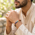 Pyrite 7 Chakra Bracelet