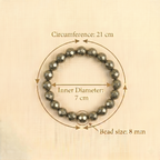 Pyrite Wealth Diamond-Cut Bracelet with FREE Selenite Plate