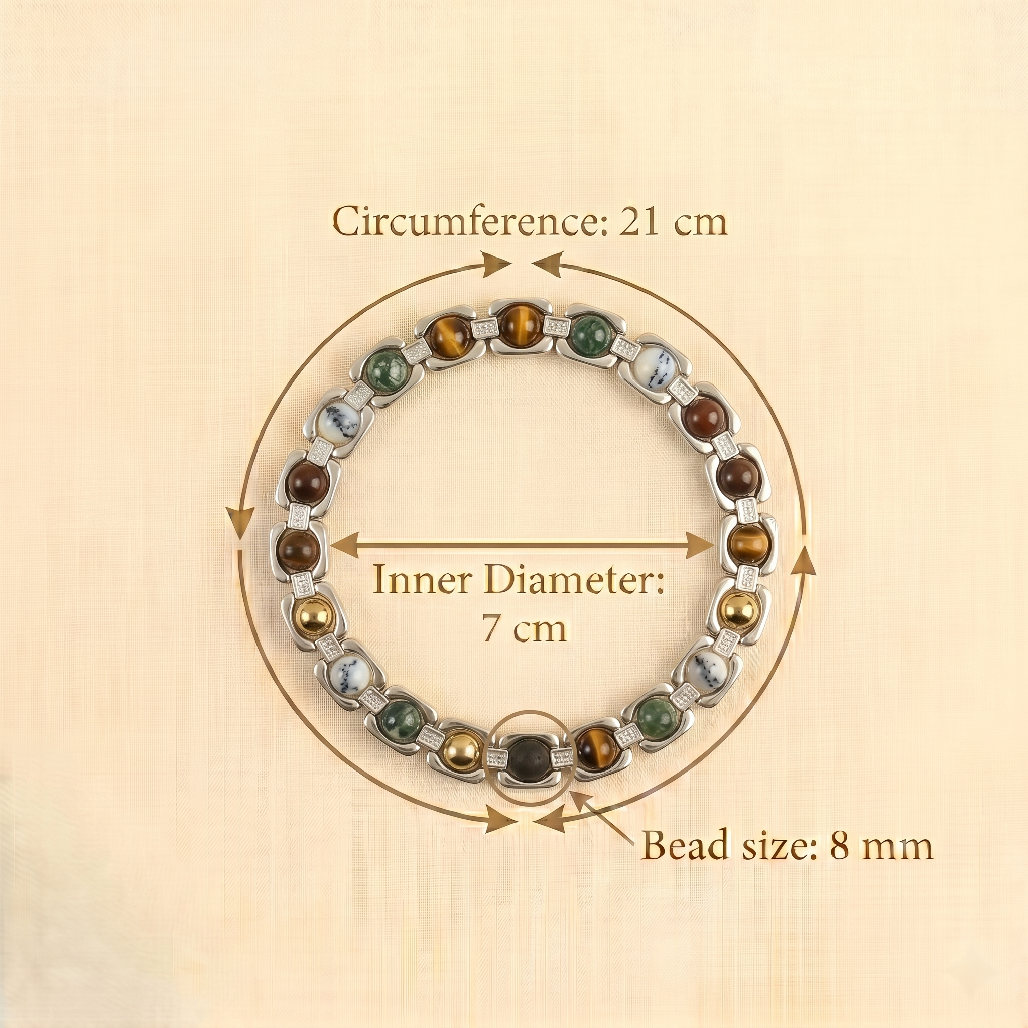 Silver Plated Essential Dhanlabh Bracelet