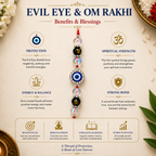 Evil Eye and Om Rakhi