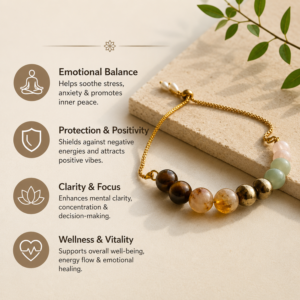Dhan Labh Rakhi/Bracelet for Bhabhi and Sisters