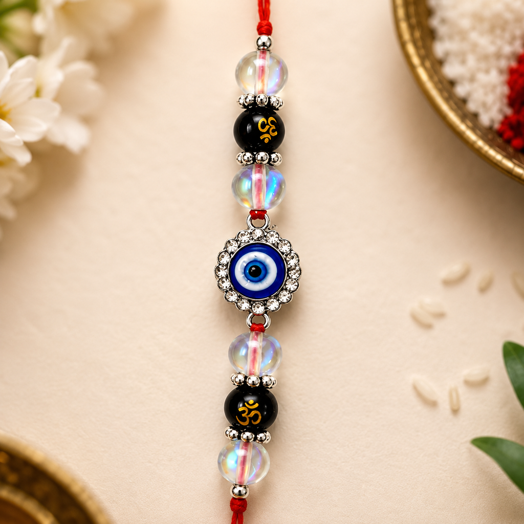 Evil Eye and Om Rakhi