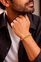 Confidence Core Bracelet - Golden Hematite Band Bracelet