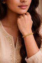 Confidence Core Bracelet - Golden Hematite Band Bracelet