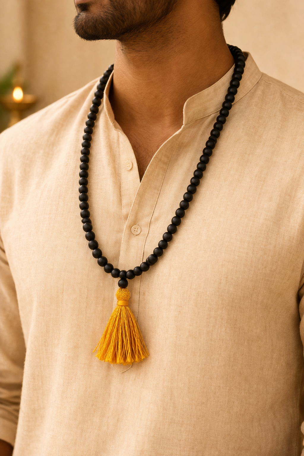 Karungali Mala (8mm) 108+1 Beads (Lab Tested)