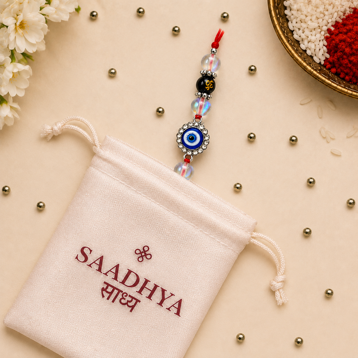 Evil Eye and Om Rakhi
